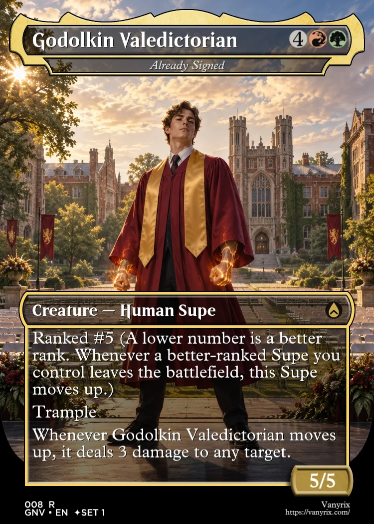 Godolkin Valedictorian