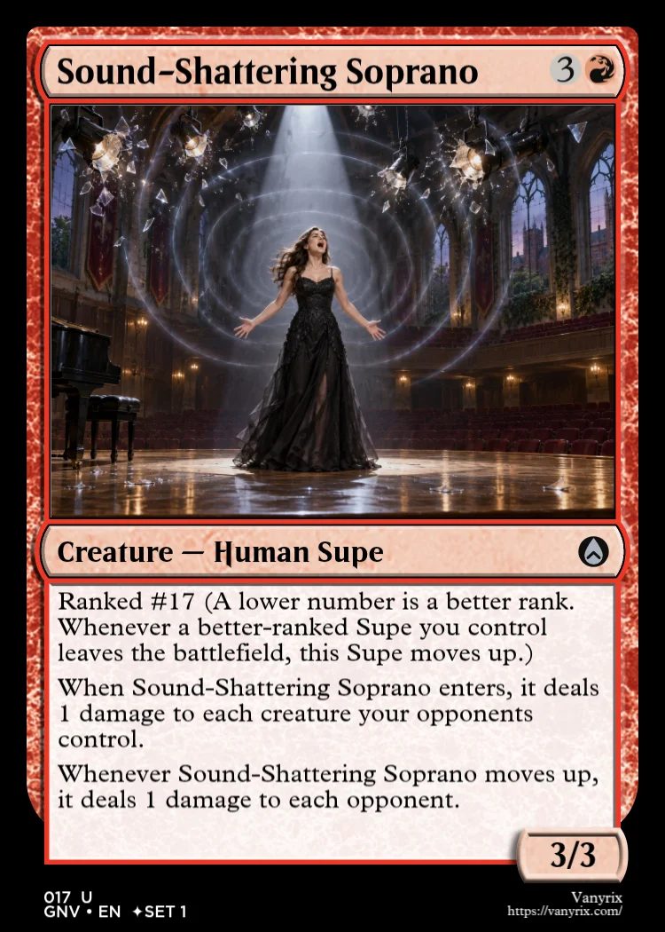 Sound-Shattering Soprano