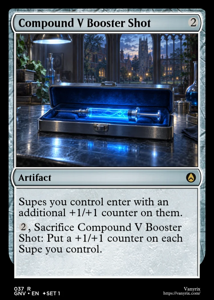 Compound V Booster Shot