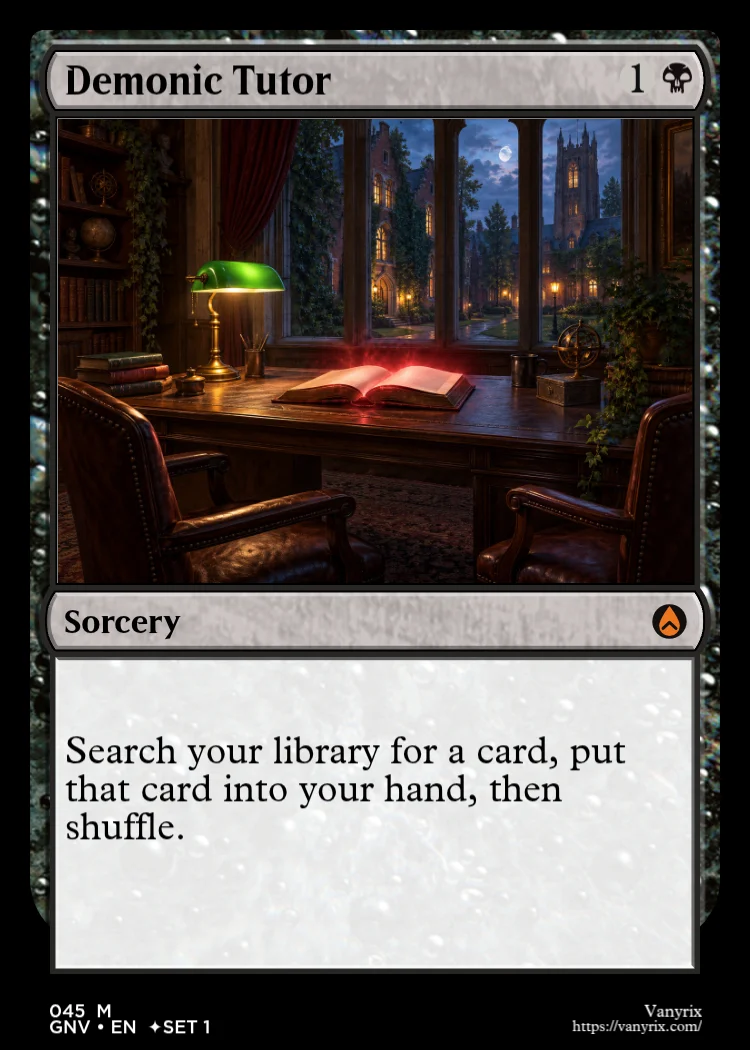 Demonic Tutor