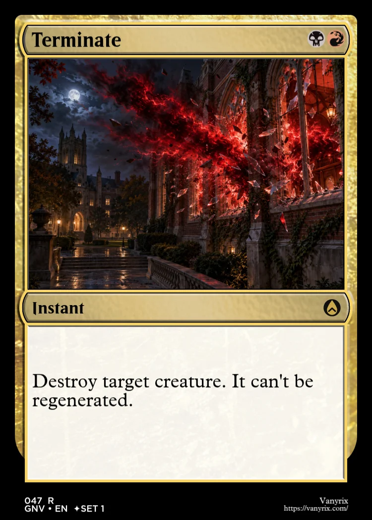 Terminate