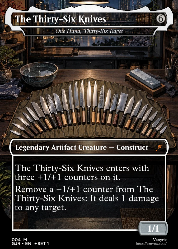 The Thirty-Six Knives