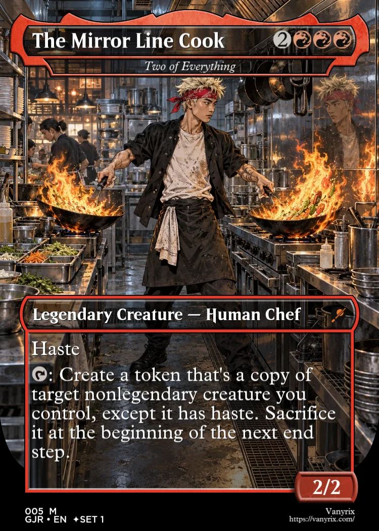 The Mirror Line Cook
