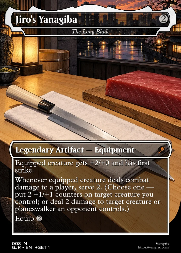 Jiro's Yanagiba