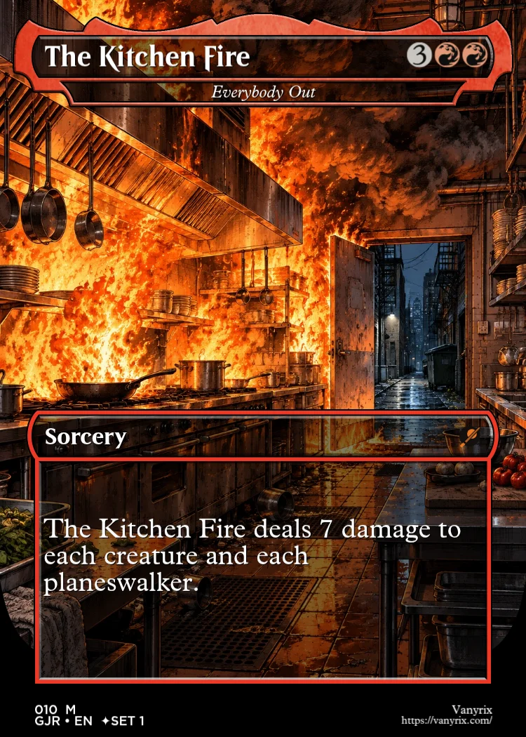 The Kitchen Fire
