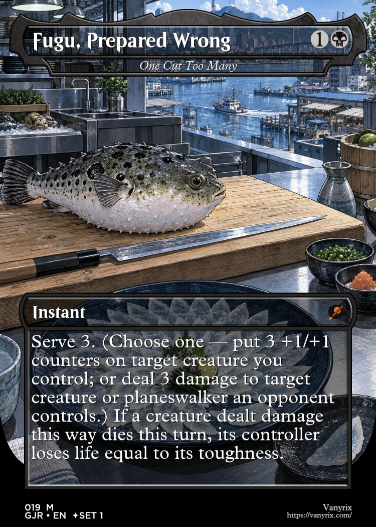 Fugu, Prepared Wrong