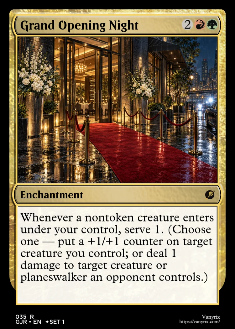 Grand Opening Night