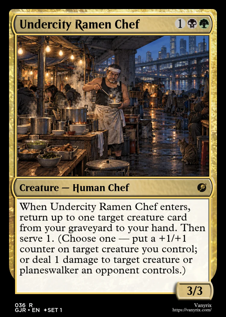 Undercity Ramen Chef