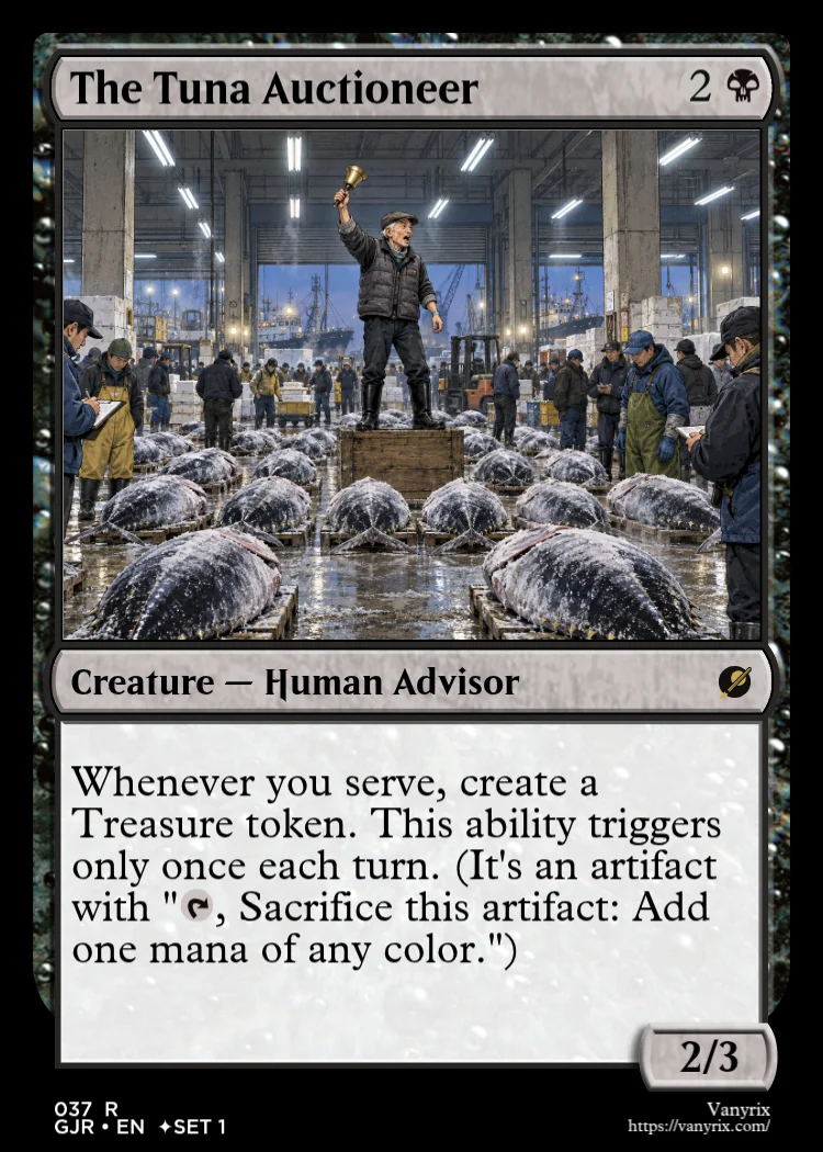 The Tuna Auctioneer