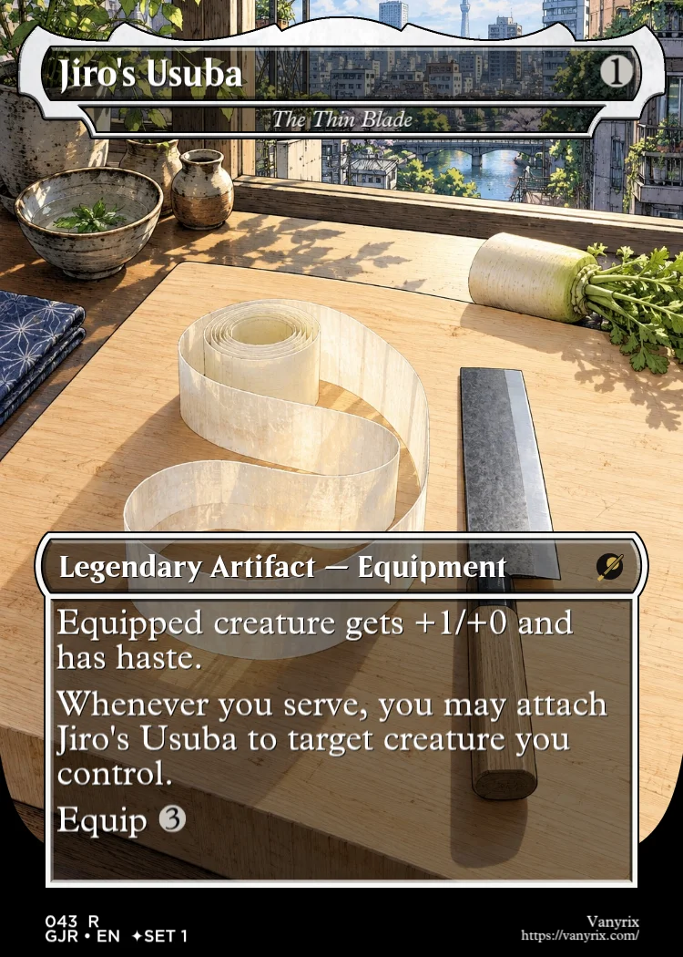 Jiro's Usuba