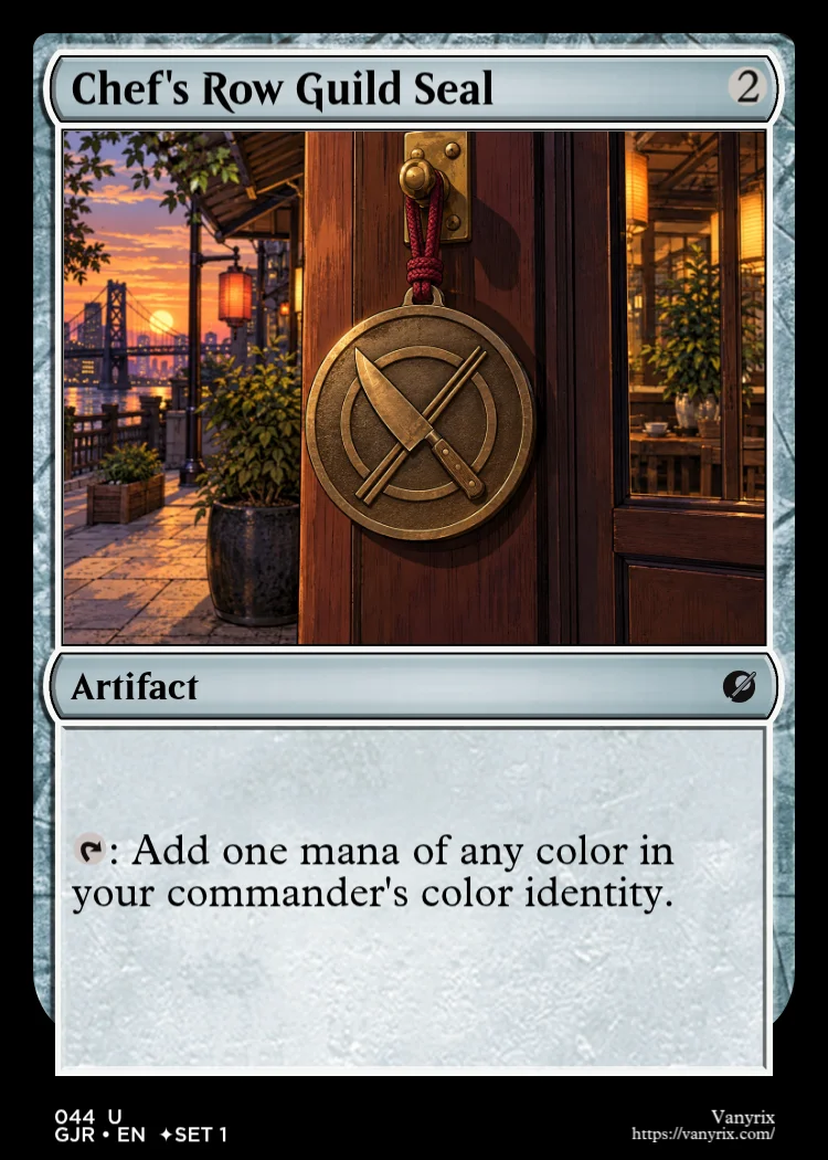 Chef's Row Guild Seal