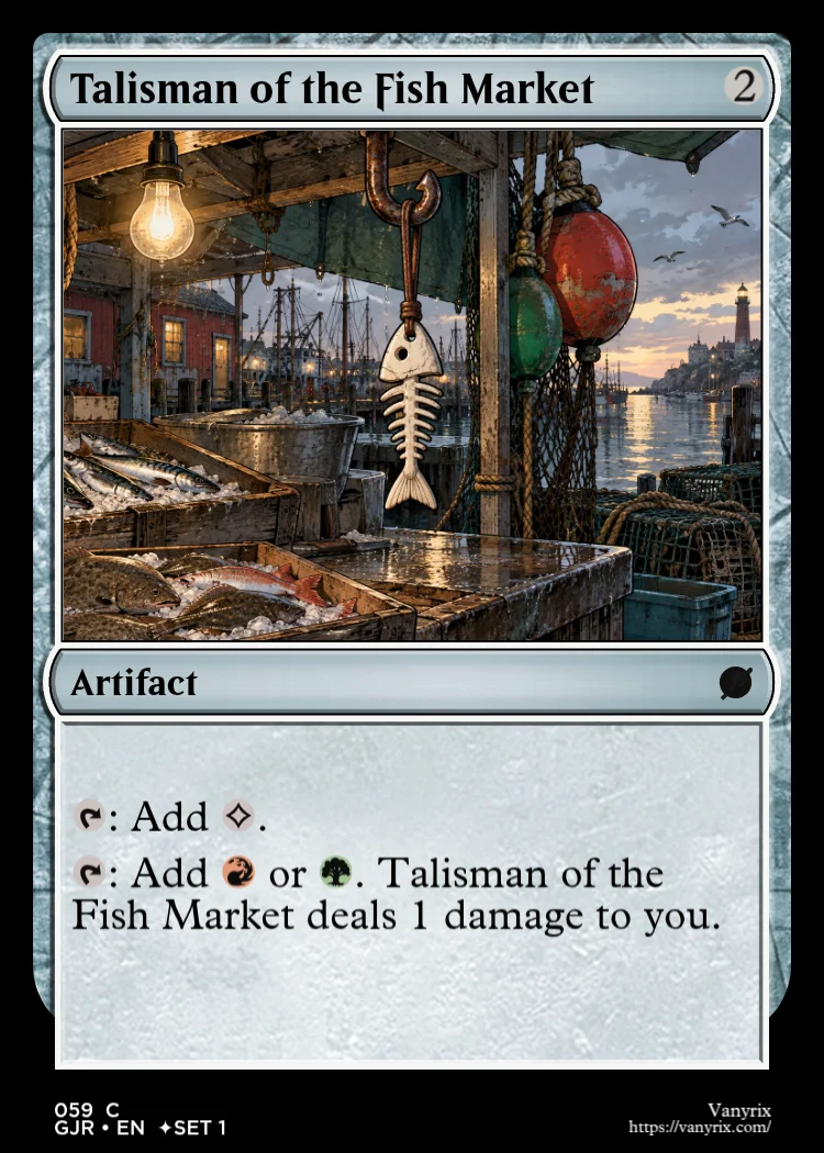 Talisman of the Fish Market