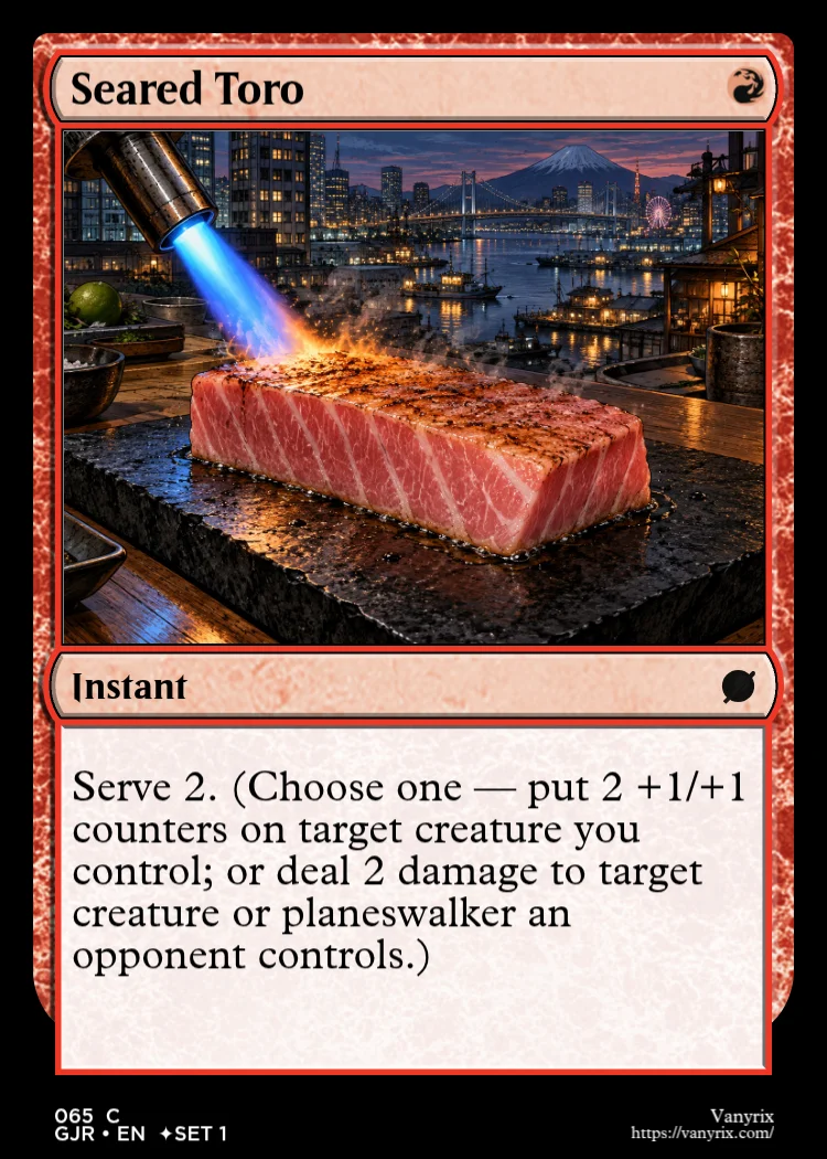 Seared Toro