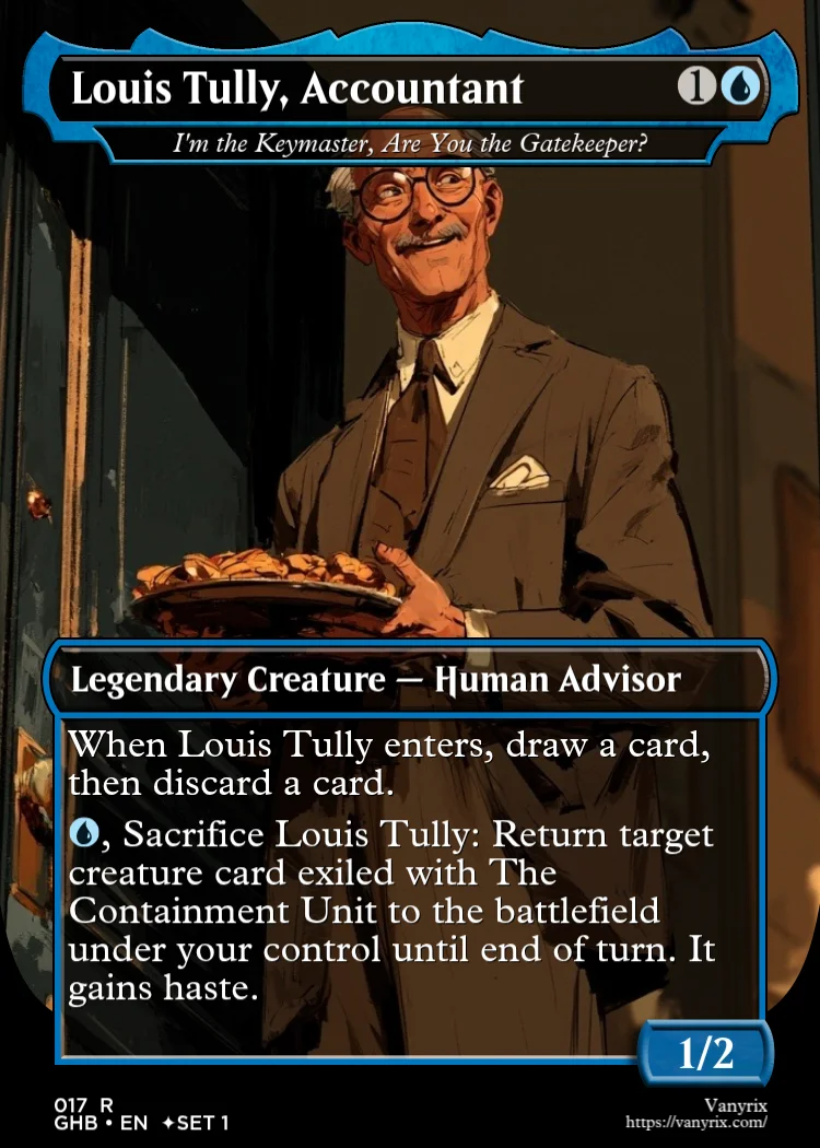 Louis Tully, Accountant