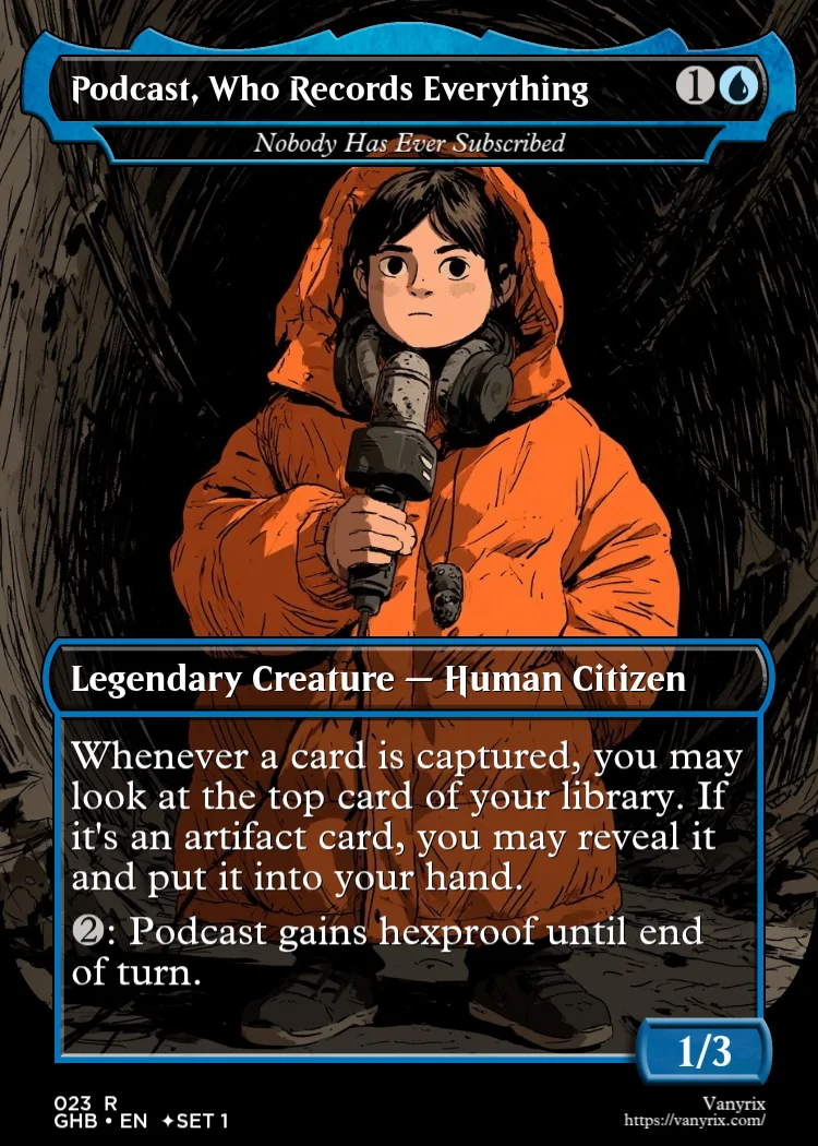 Podcast, Who Records Everything