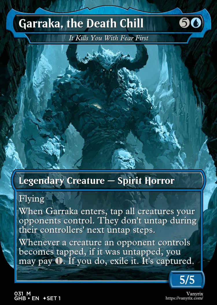Garraka, the Death Chill