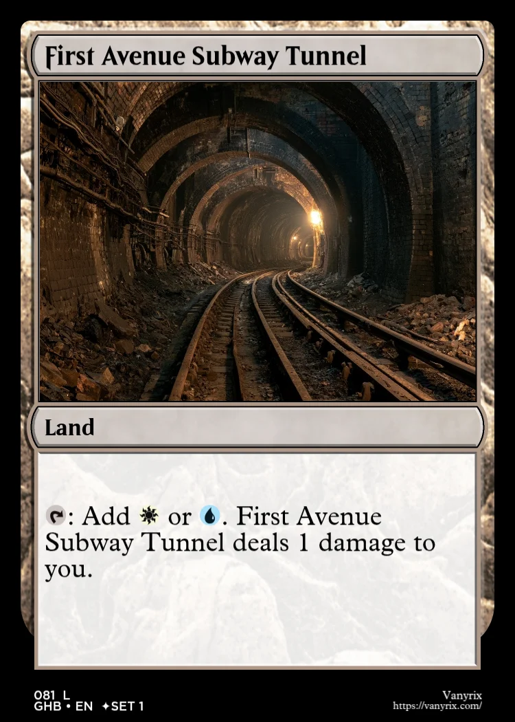 First Avenue Subway Tunnel