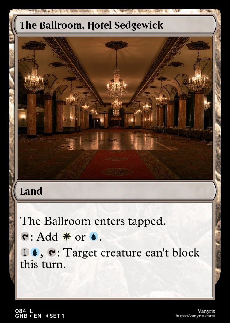 The Ballroom, Hotel Sedgewick