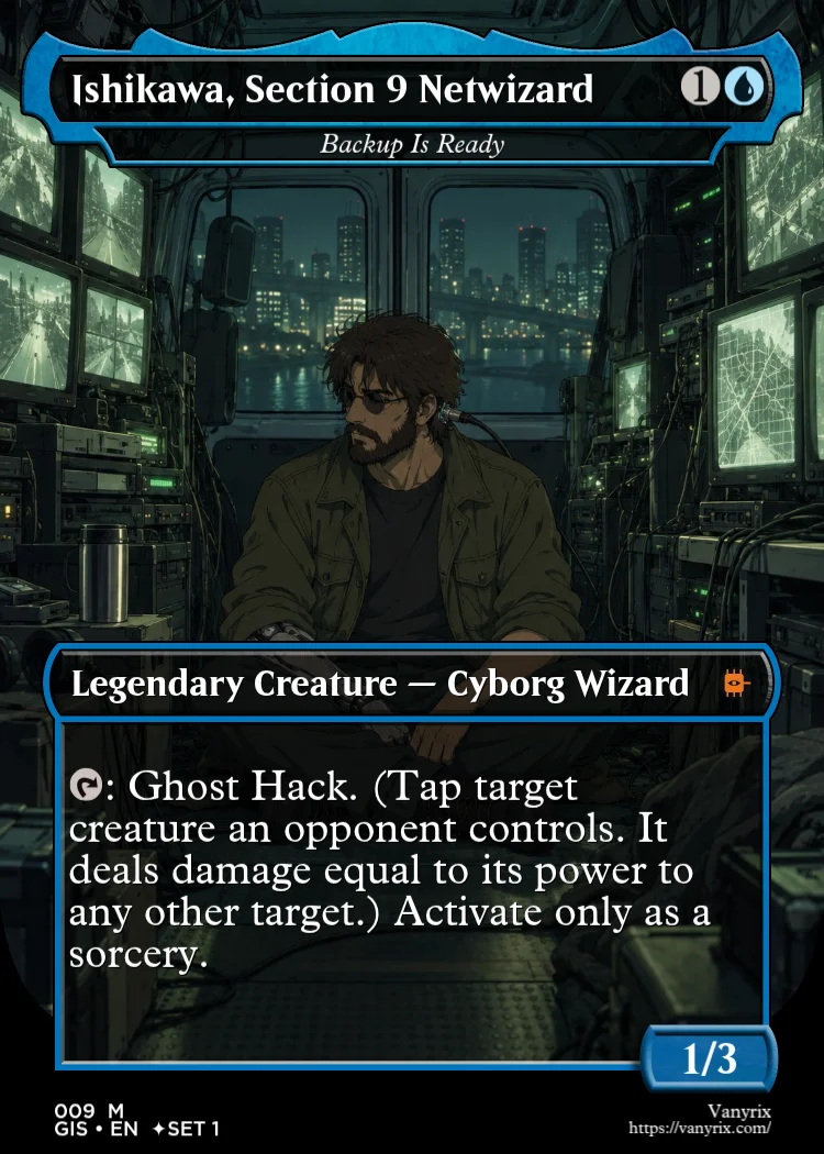 Ishikawa, Section 9 Netwizard