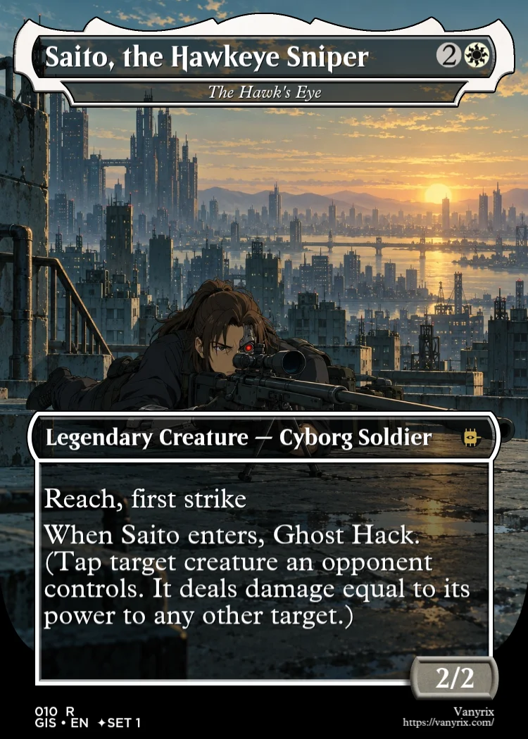 Saito, the Hawkeye Sniper