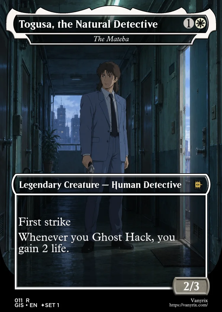 Togusa, the Natural Detective