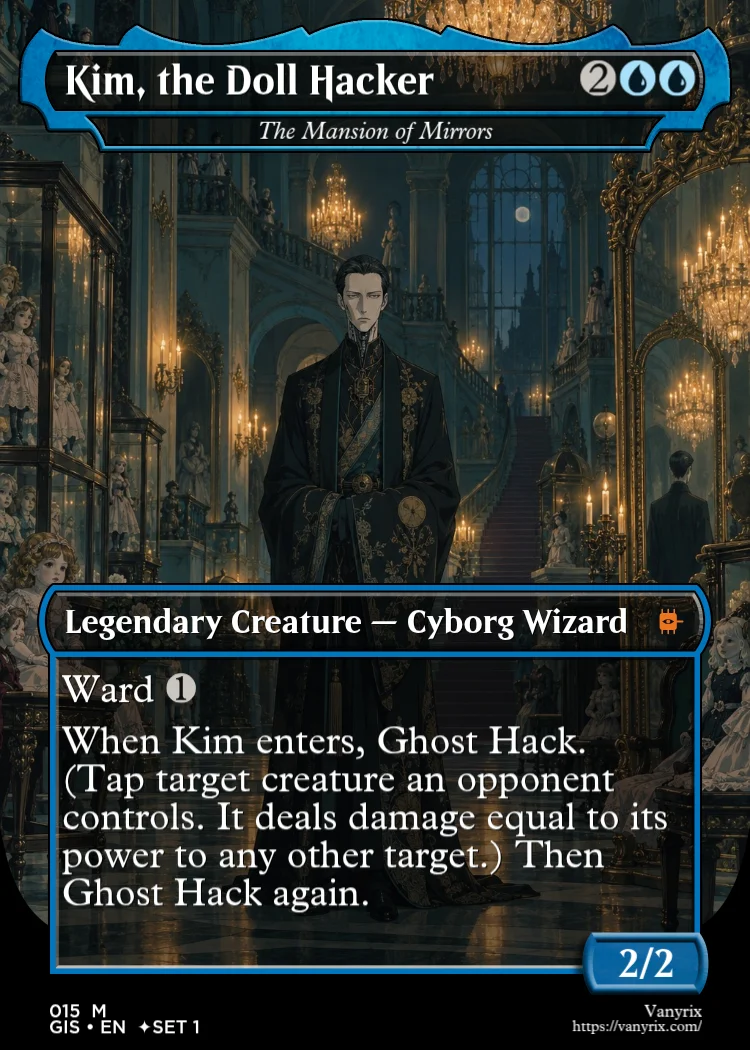 Kim, the Doll Hacker