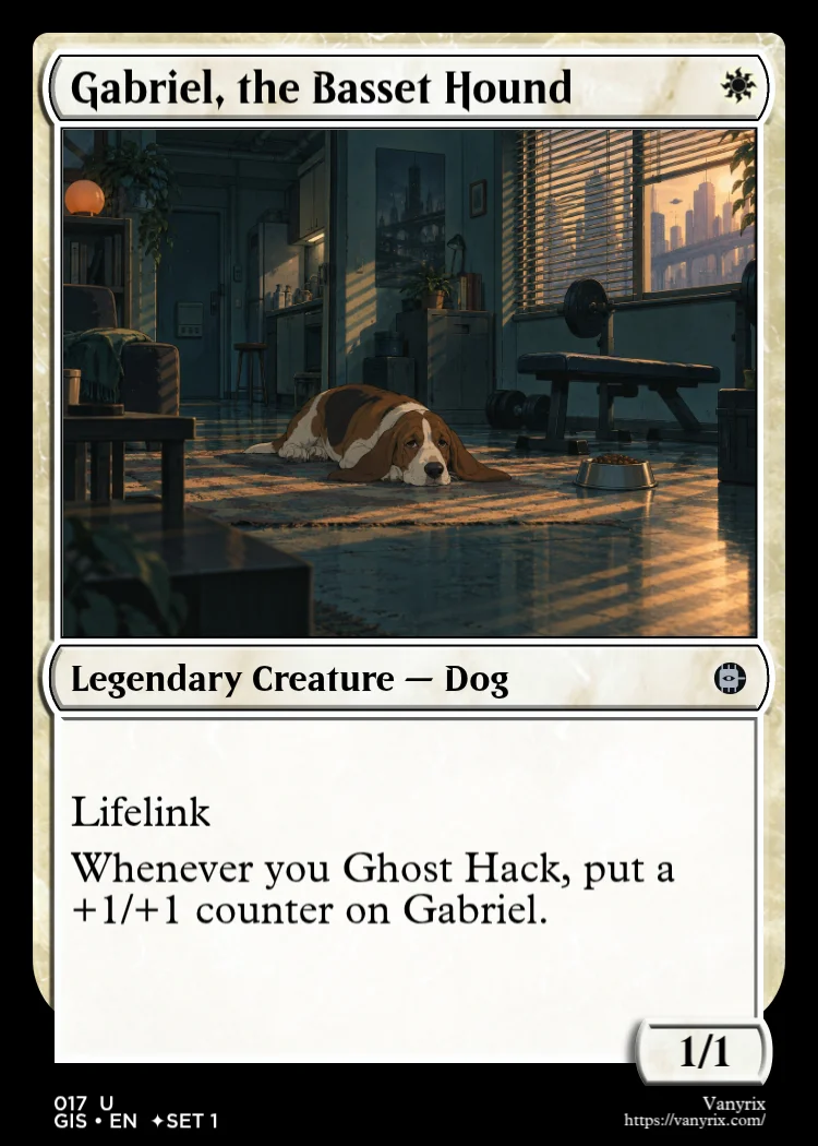 Gabriel, the Basset Hound