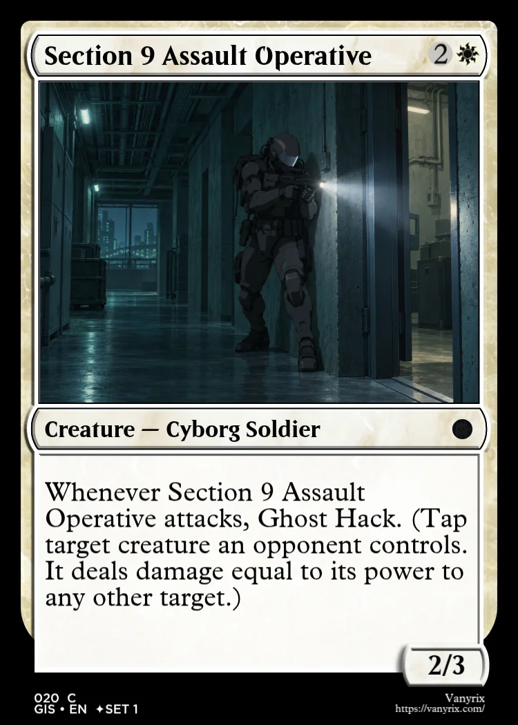Section 9 Assault Operative