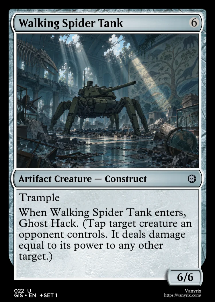 Walking Spider Tank