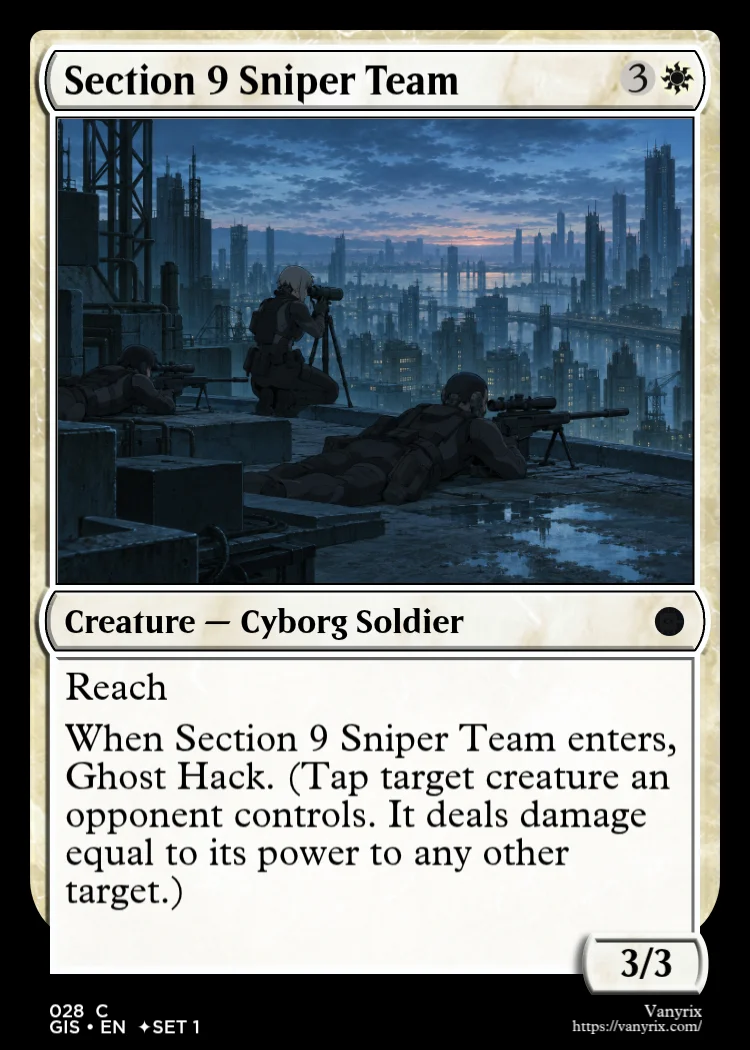 Section 9 Sniper Team