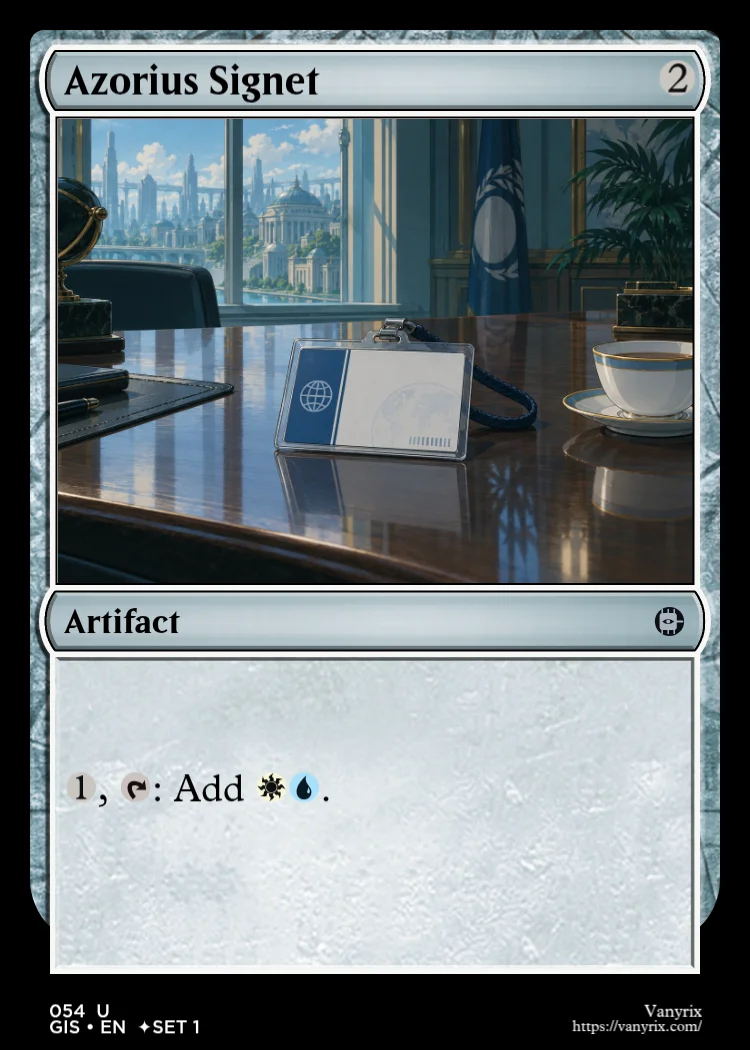 Azorius Signet