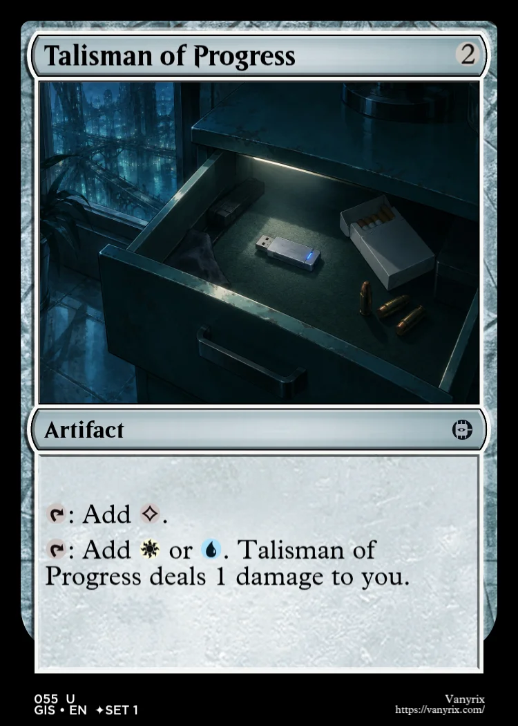 Talisman of Progress