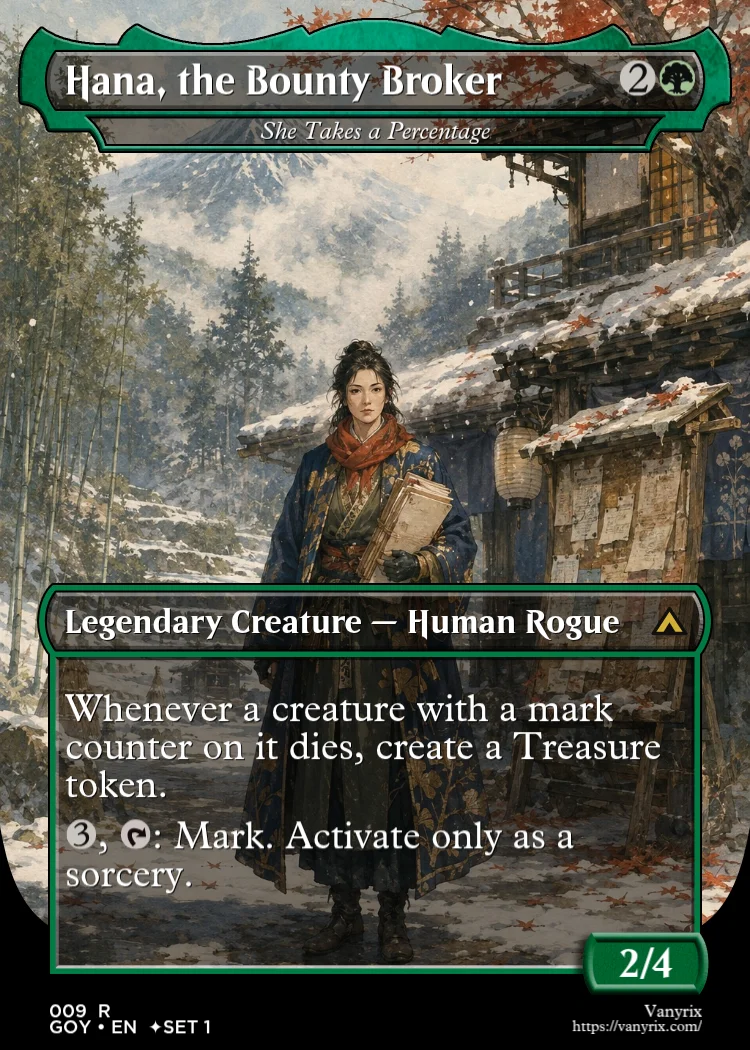Hana, the Bounty Broker