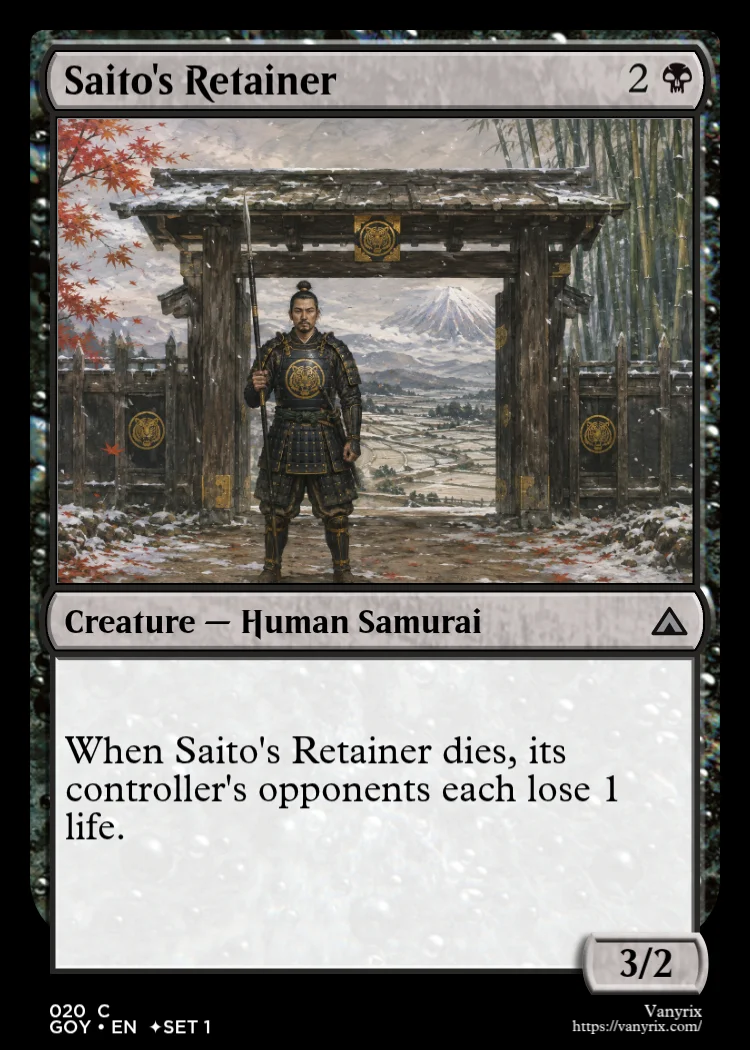 Saito's Retainer