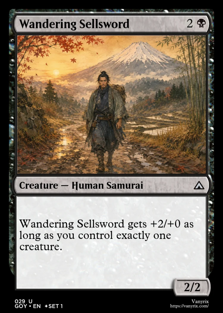 Wandering Sellsword