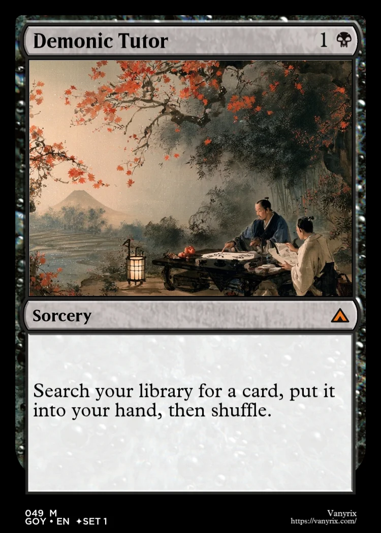 Demonic Tutor
