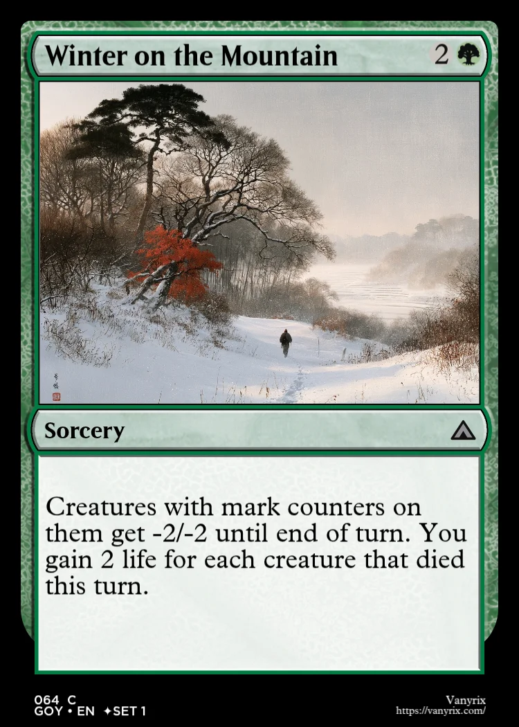 Winter on the Mountain