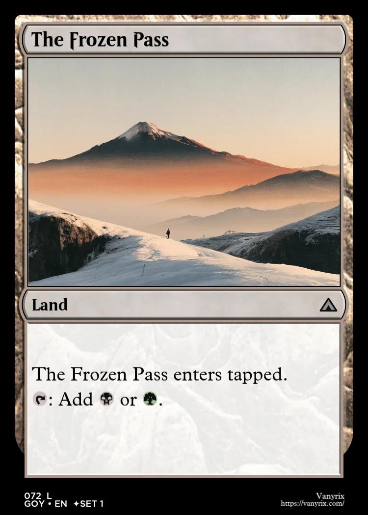 The Frozen Pass