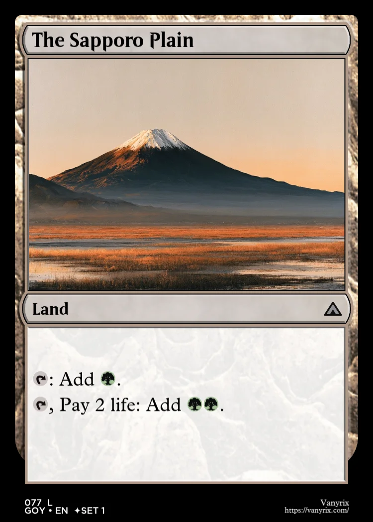 The Sapporo Plain