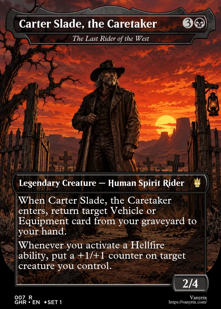Carter Slade, the Caretaker