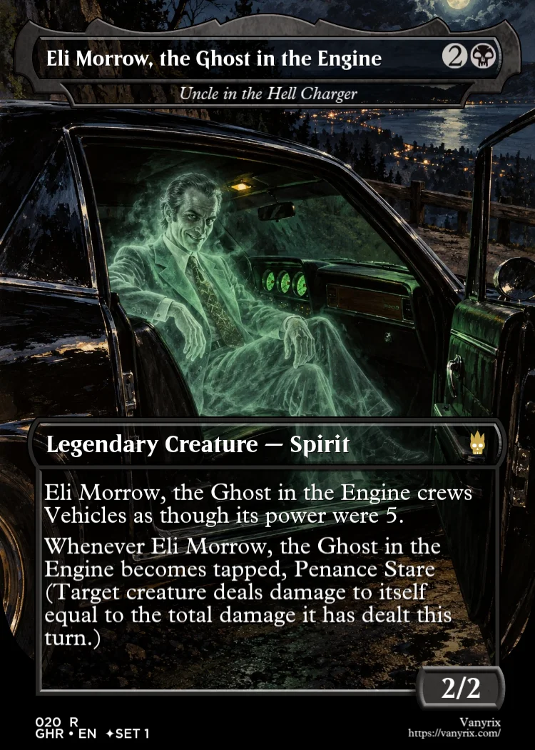 Eli Morrow, the Ghost in the Engine