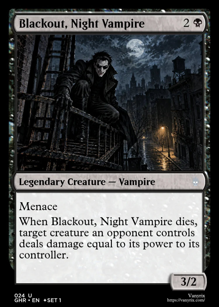 Blackout, Night Vampire