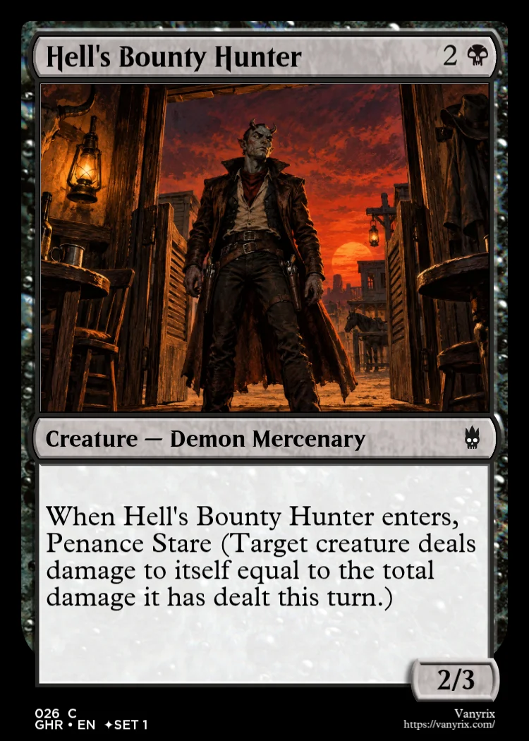 Hell's Bounty Hunter