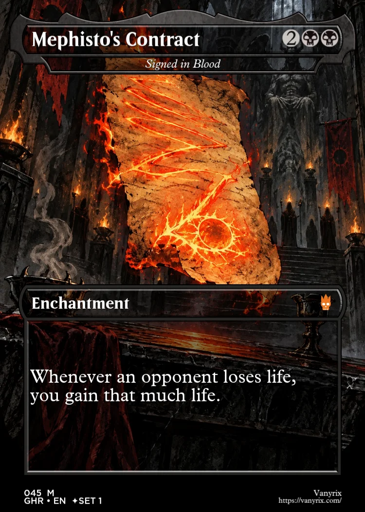 Mephisto's Contract