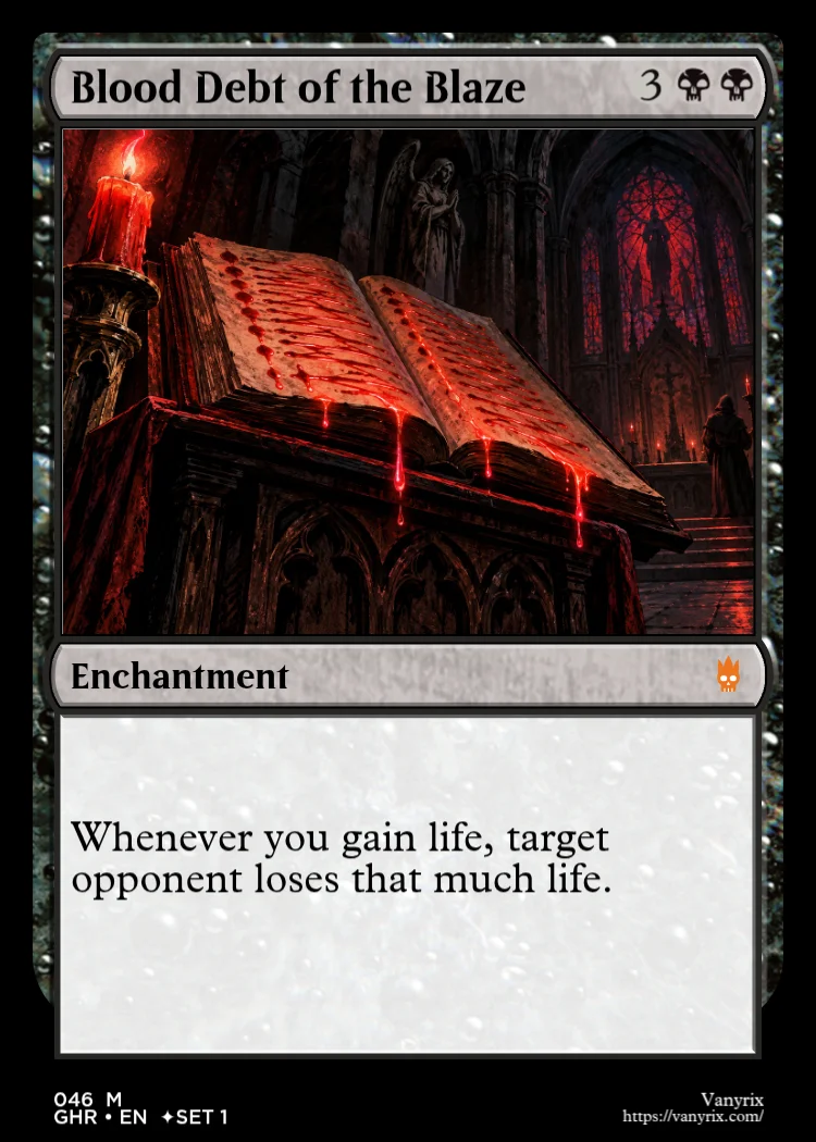 Blood Debt of the Blaze