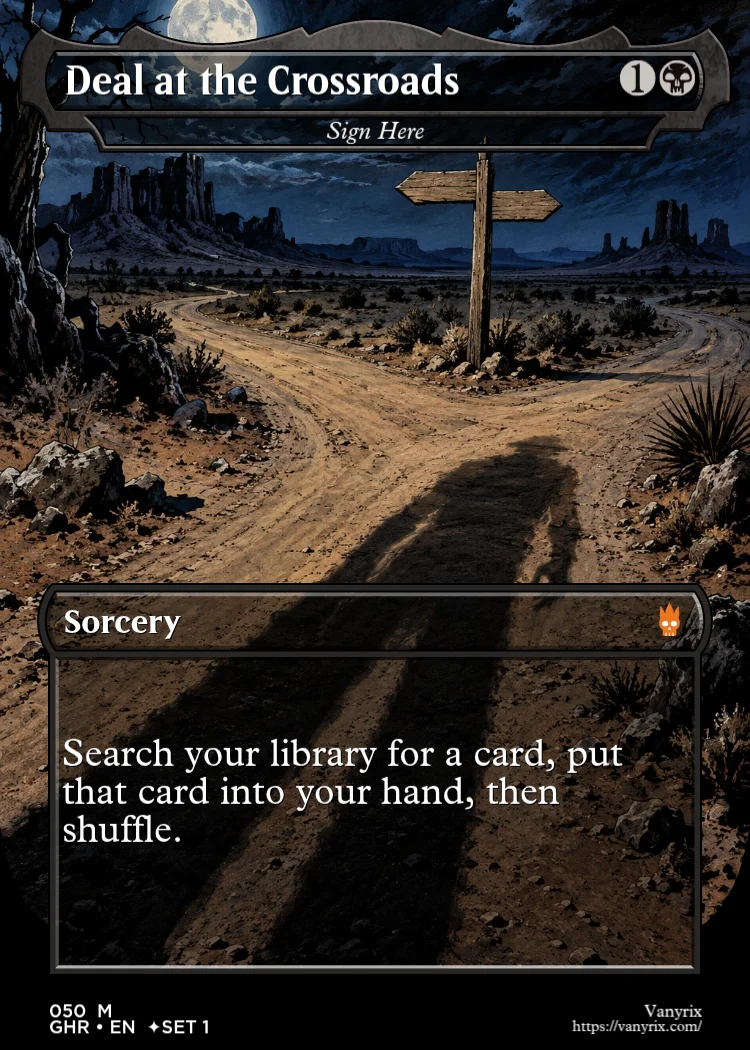 Deal at the Crossroads
