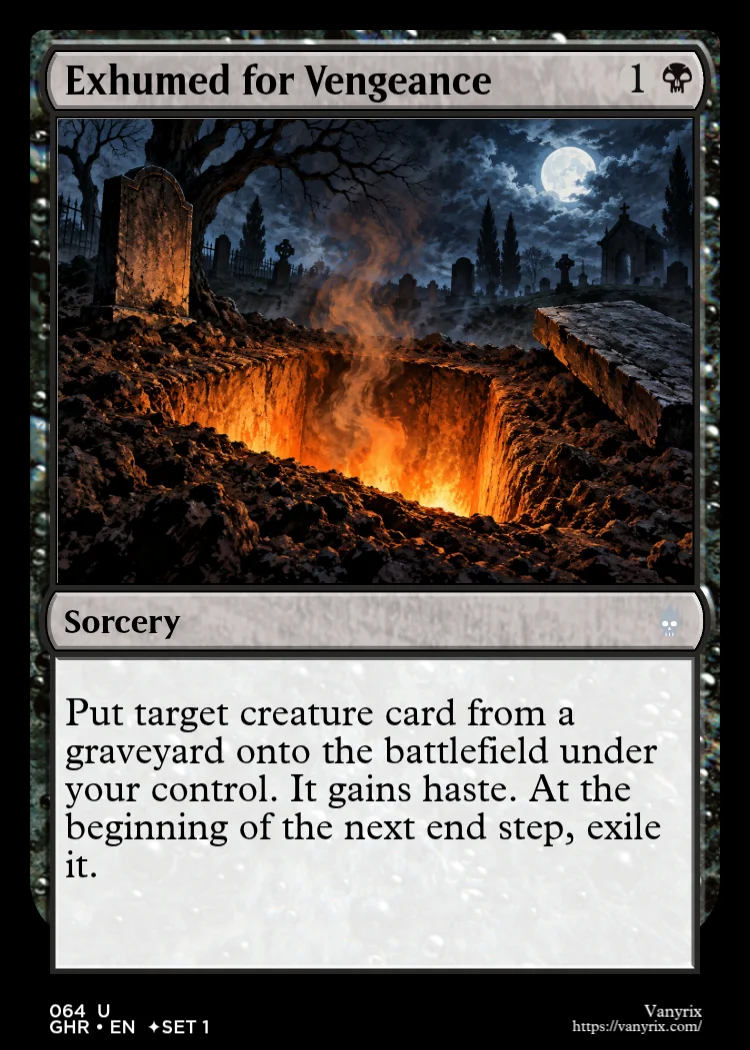 Exhumed for Vengeance