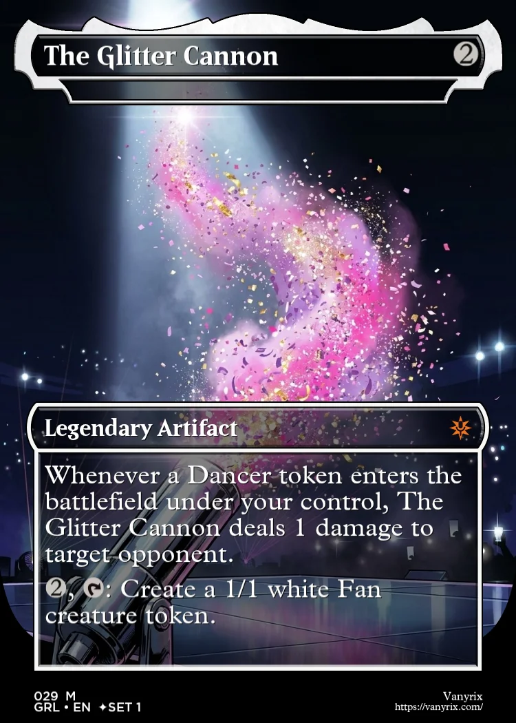 The Glitter Cannon