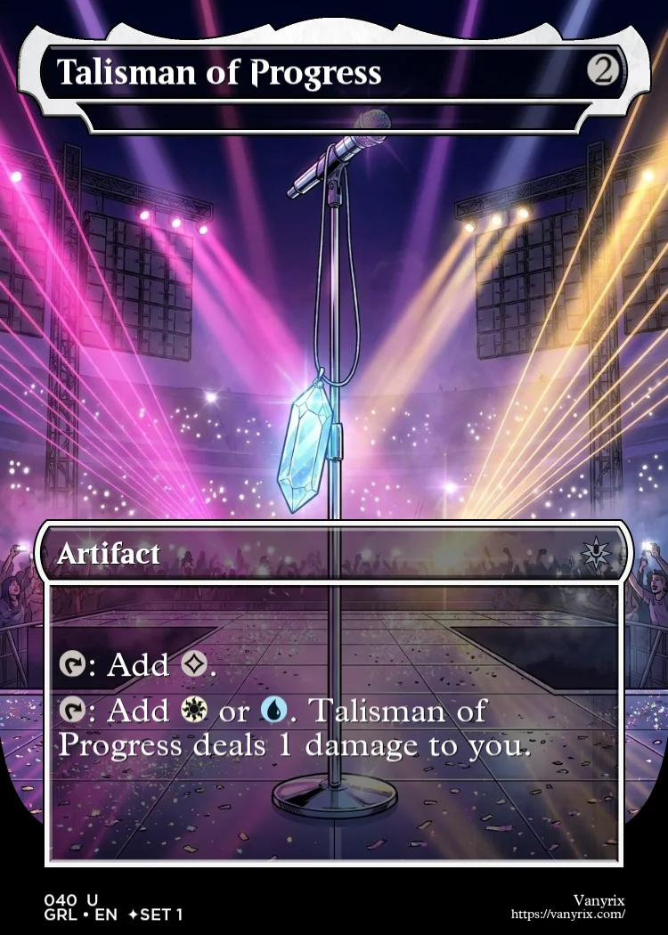 Talisman of Progress