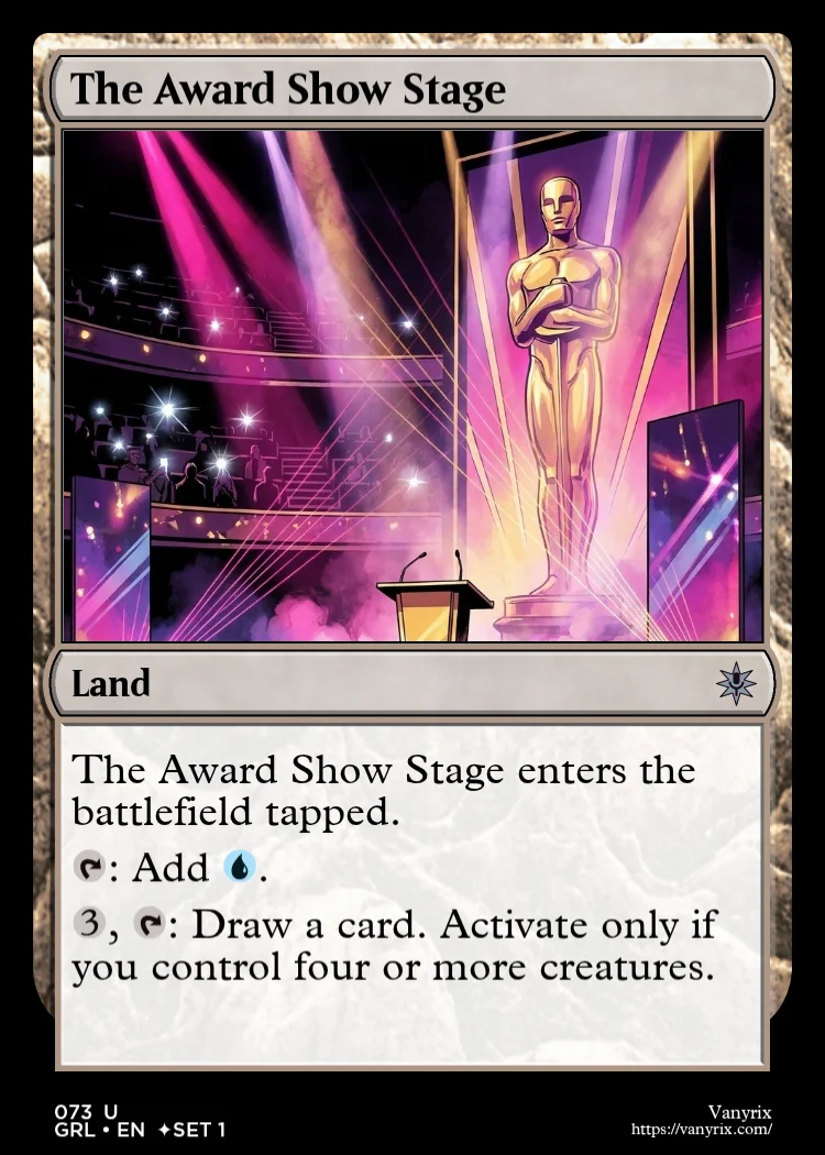 The Award Show Stage